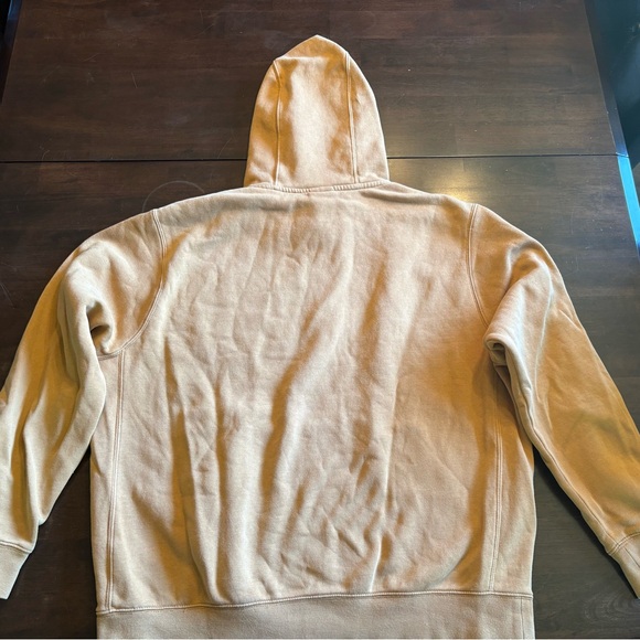 Nike Tan and White Sweatshirt Hoodie - Picture 2 of 3